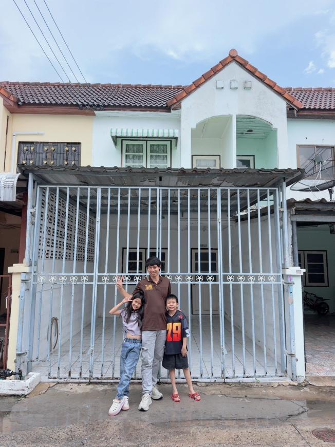 หมู่บ้านกรีนวิลล์ หนองซำซาก ทาวน์เฮ้าส์สองชั้น